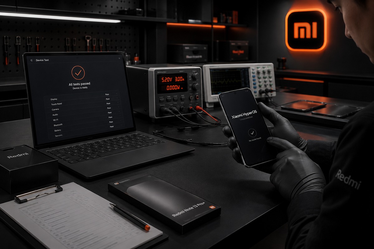 Контроль качества после ремонта Xiaomi/Redmi